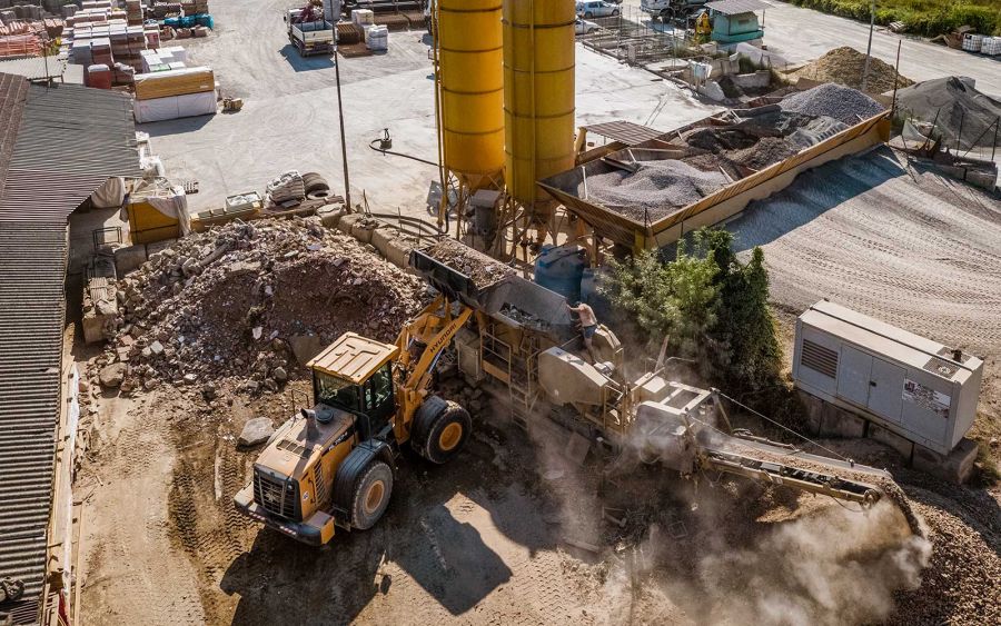 Riciclo materiali inerti ed edili